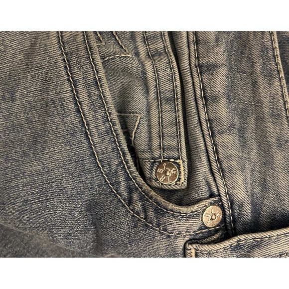 TRUE RELIGION SUPER SKINNY PLUS SZ. 42 (24W+)JEANS JENNIE MID-RISE CURVY SKINNY - Picture 6 of 6